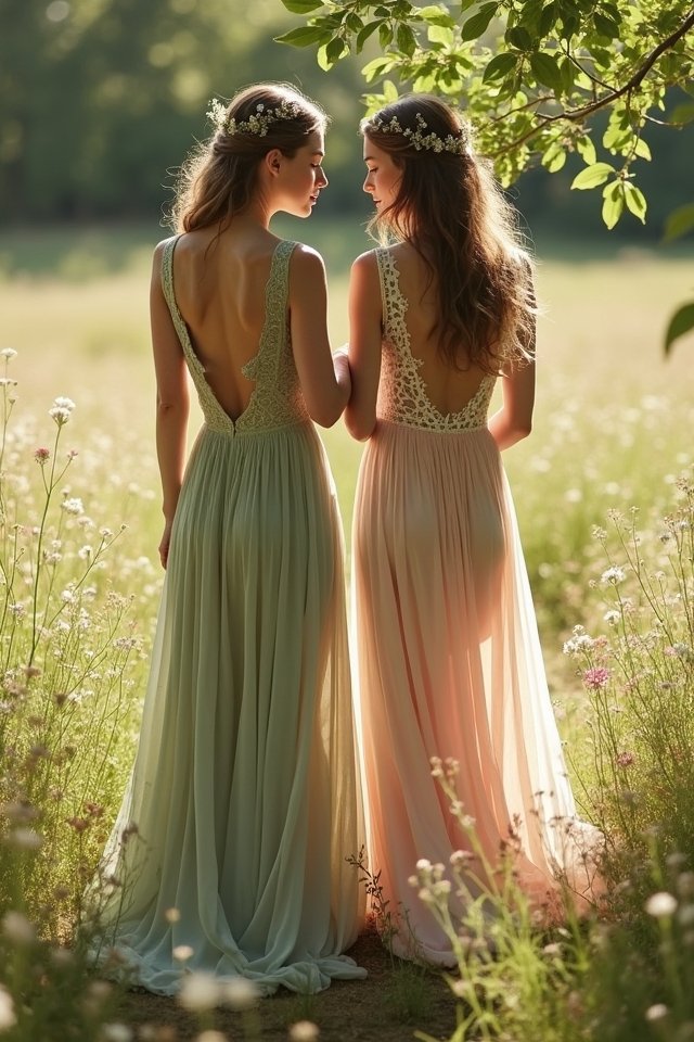 nature inspired wedding dresses
