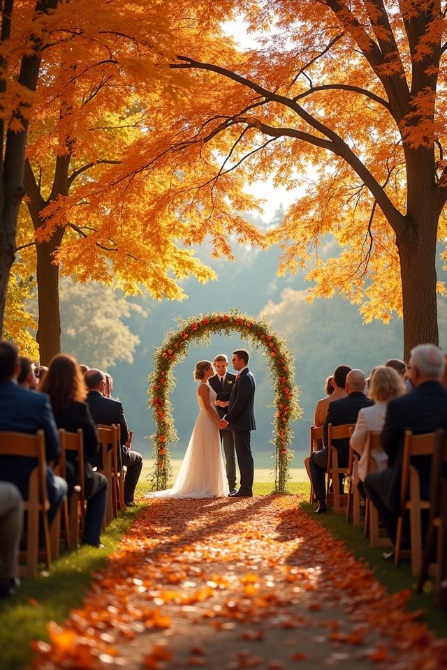 nature inspired wedding photography
