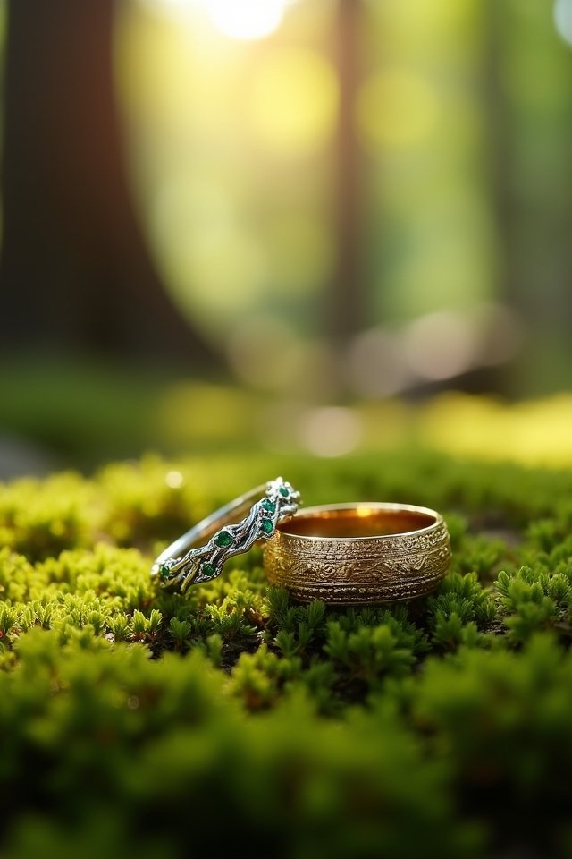nature inspired wedding ring designs