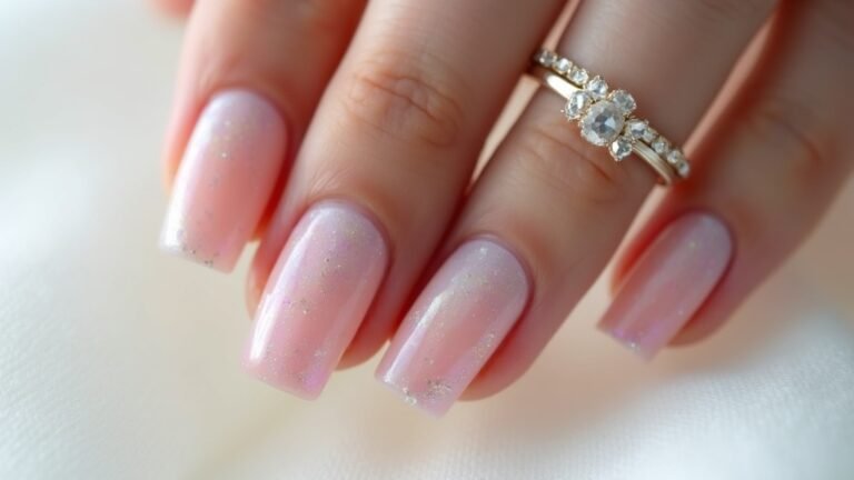ombre wedding nail designs
