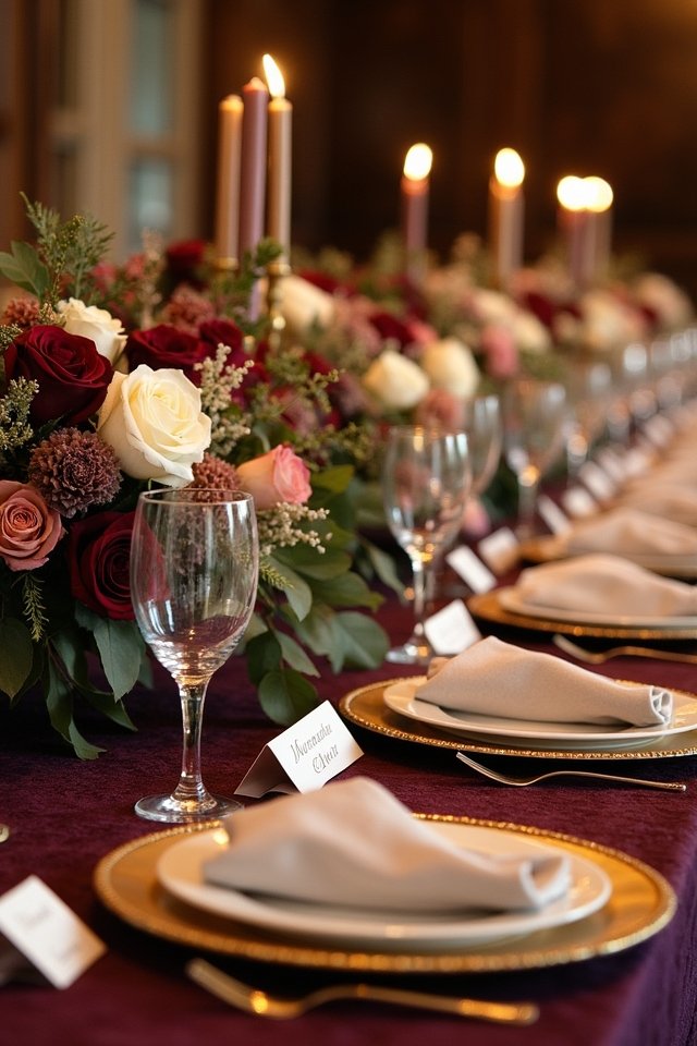 opulent wedding dining experience
