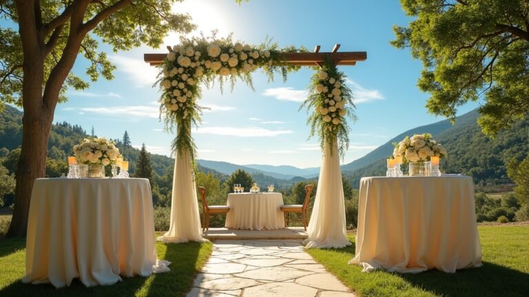 outdoor wedding ceremony ideas