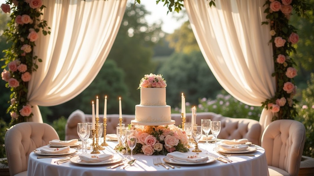 romantic and timeless wedding