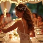 romantic bride reception poses