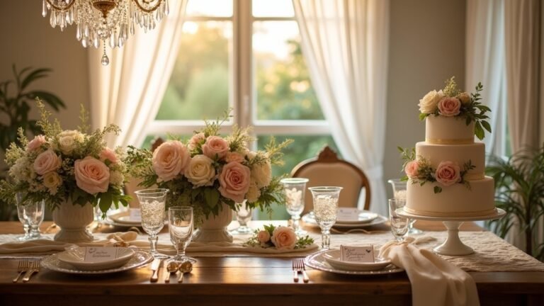 romantic dreamy wedding elements