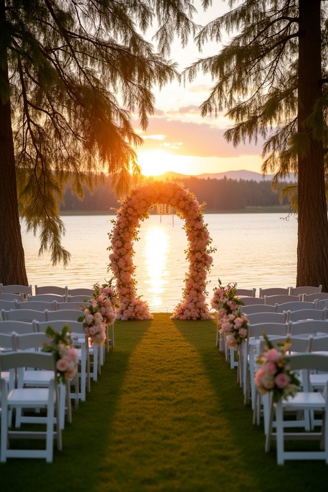 romantic lakeside wedding venue