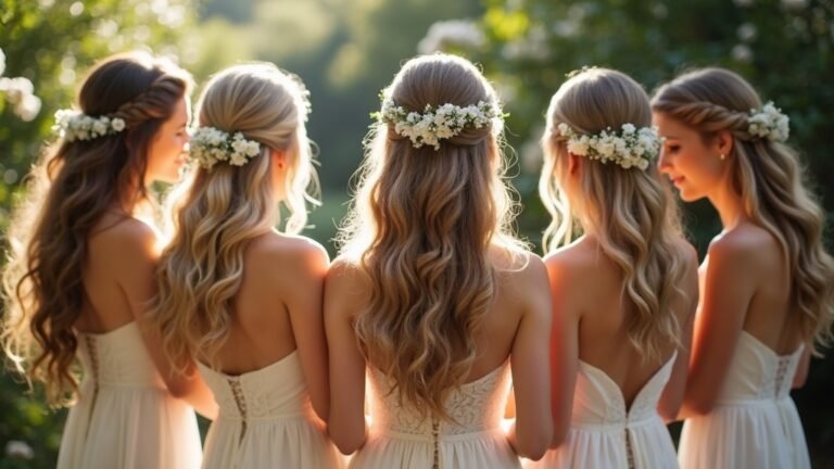 romantic outdoor bridal hairstyles