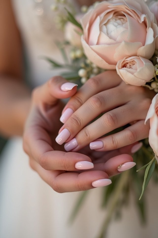 romantic soft pink ombre