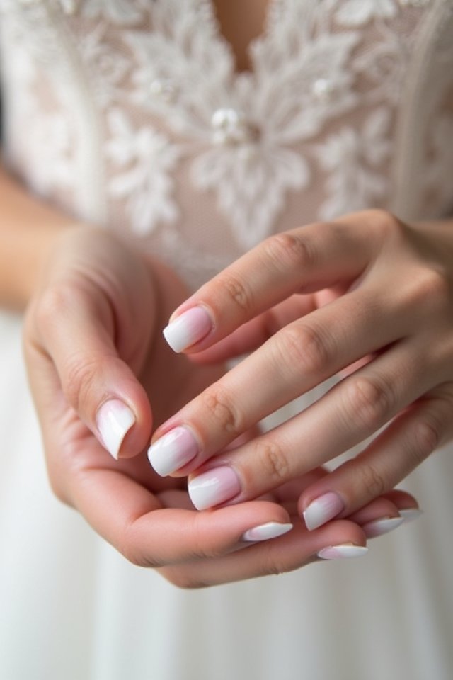 romantic soft pink ombre