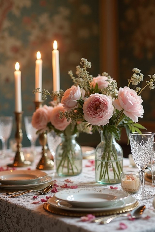 romantic vintage wedding decor