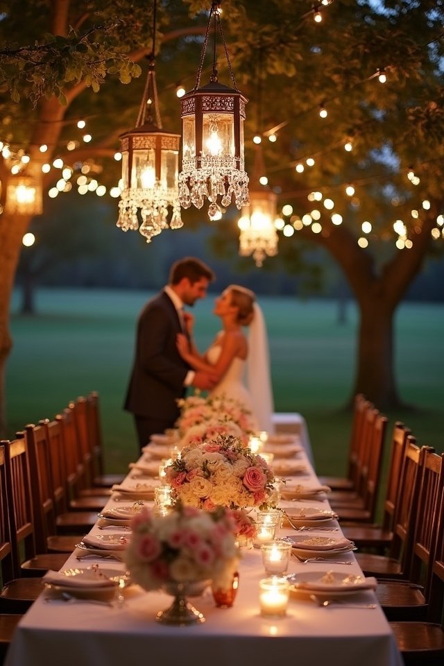 romantic wedding lighting ideas