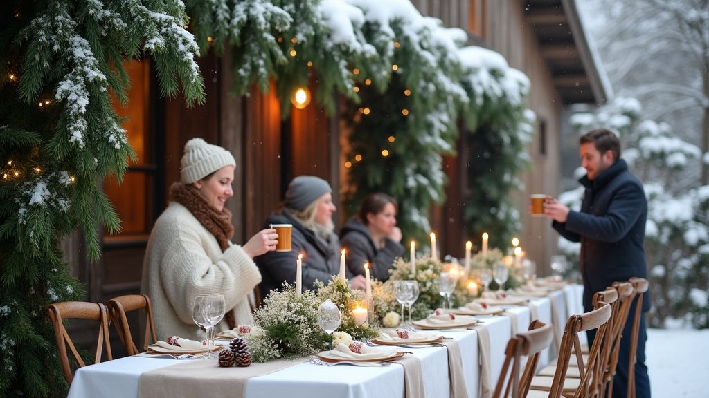 rustic chic winter weddings