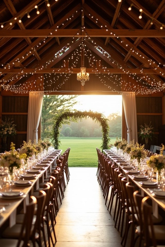 rustic elegance in countryside