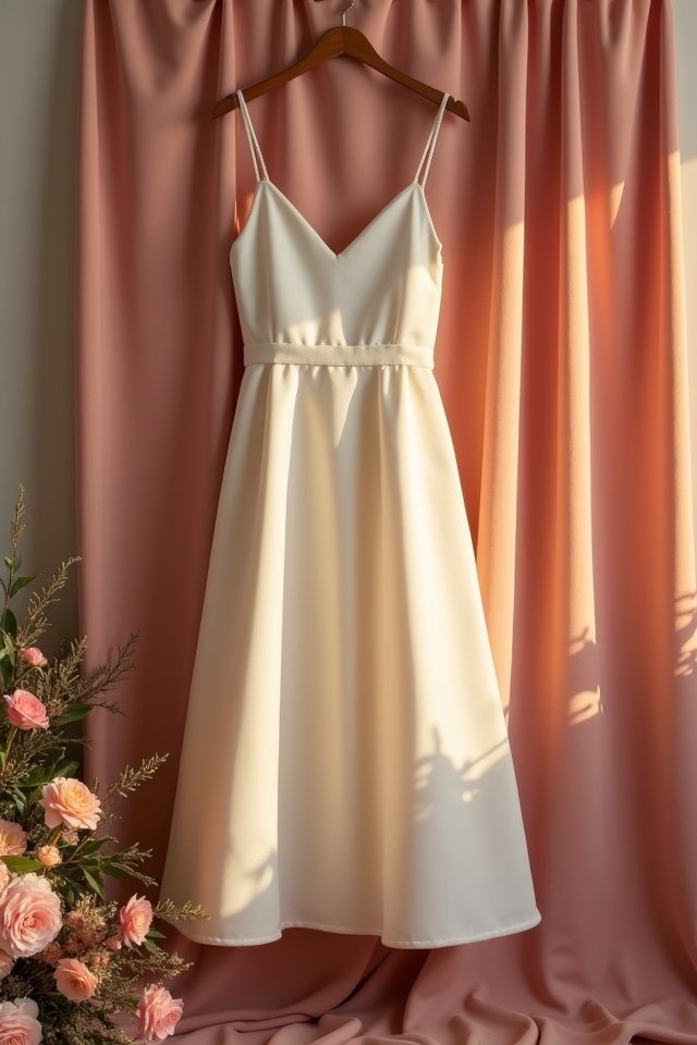 satin slip dress elegance