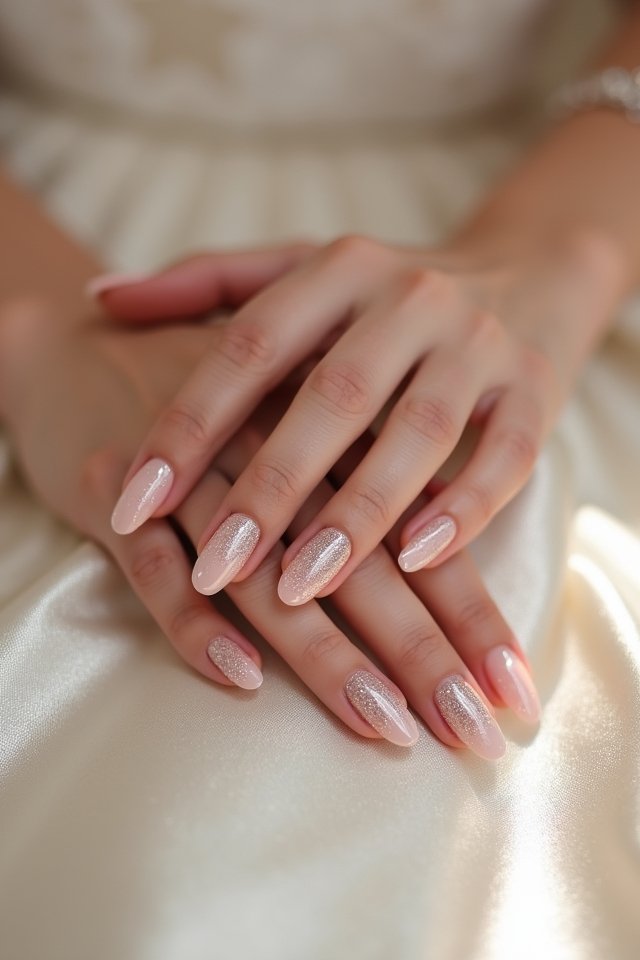 sheer sparkle nail techniques