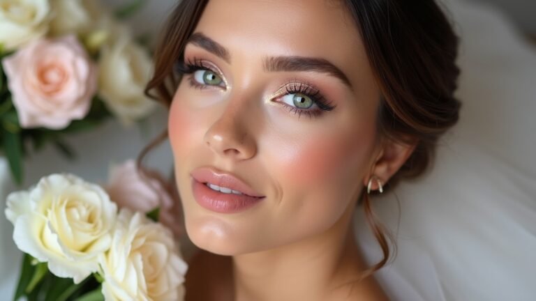 soft glam bridal makeup