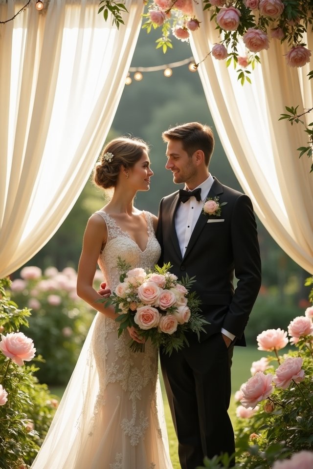 sophisticated wedding attire choices