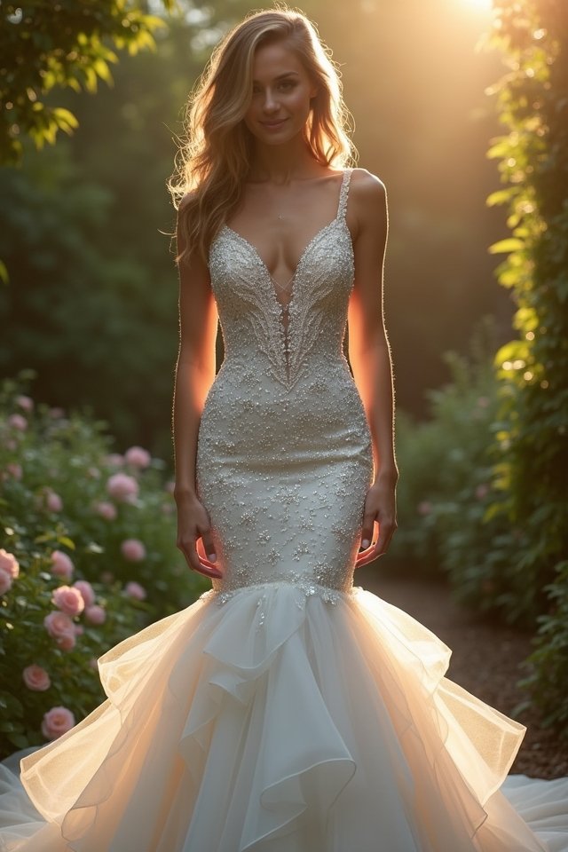 sparkling mermaid gown magic