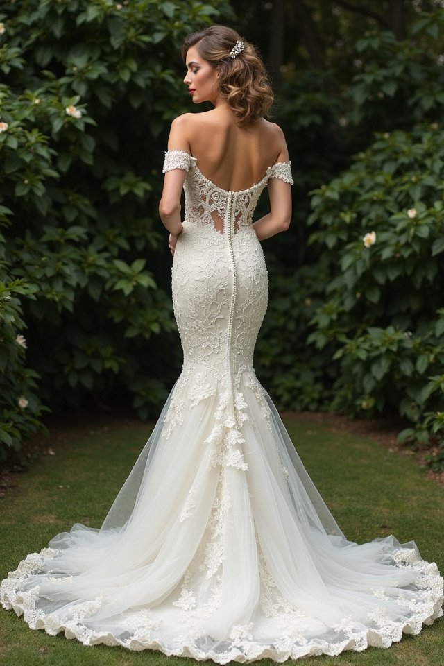 stunning mermaid gown elegance