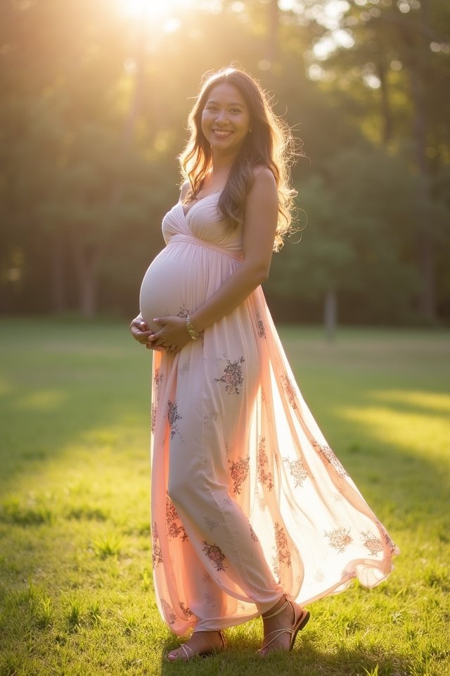 stylish a line maxi dress