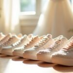 stylish elevated wedding sneakers