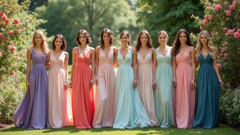 summer bridesmaid dress colors