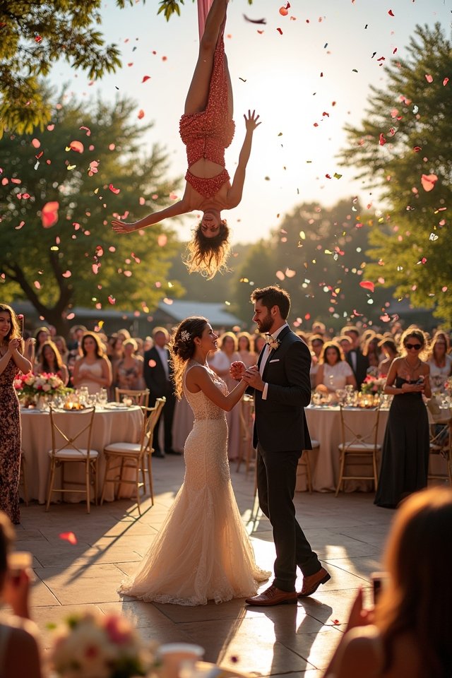 surprise performers create unforgettable celebrations