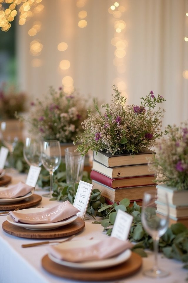 themed love story decorations