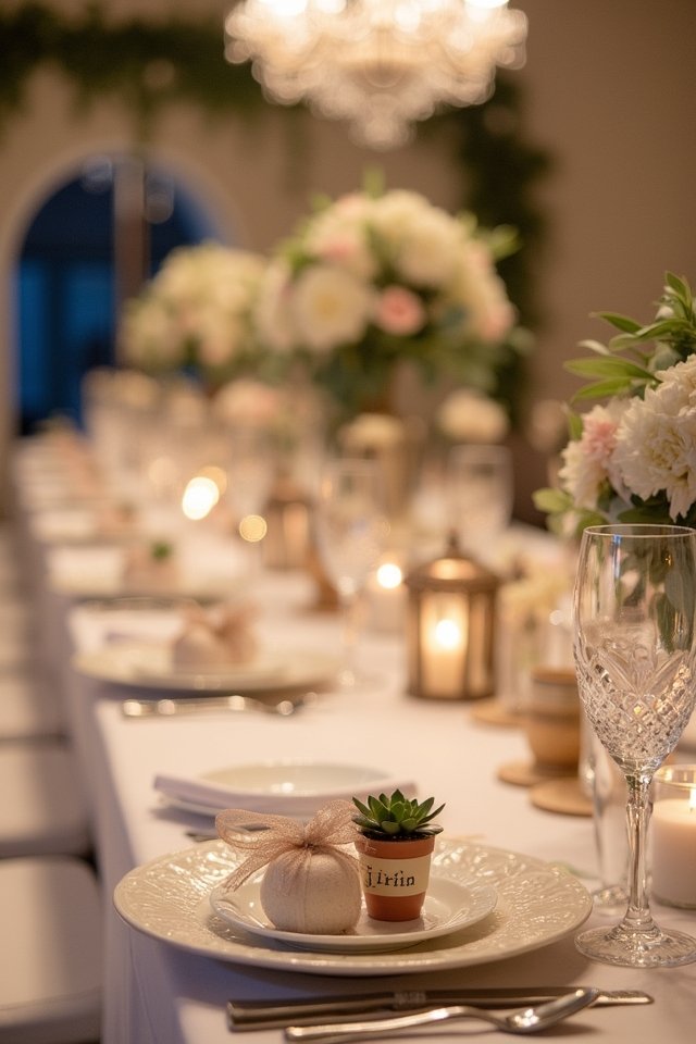 thoughtful personalized wedding favors