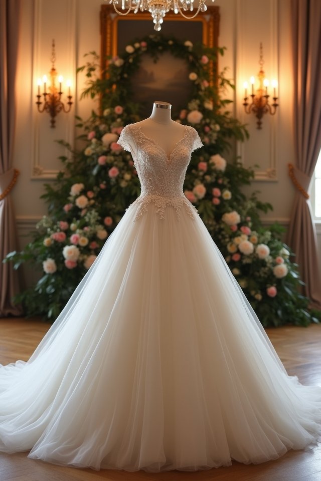 timeless ballgown wedding elegance