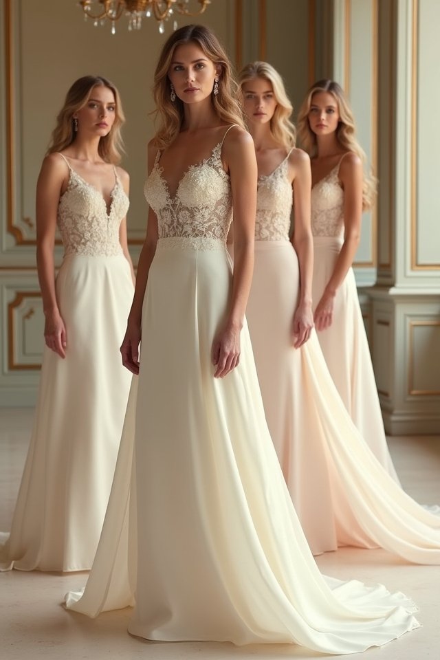 timeless elegance a line silhouette