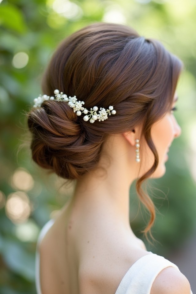 timeless elegant chignon styles