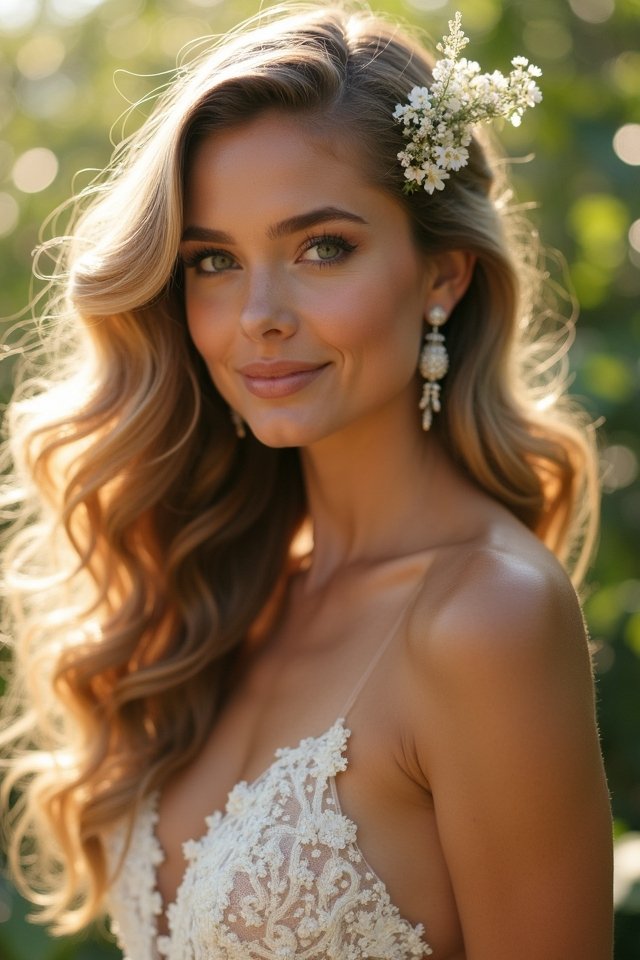 timeless glamour with curls