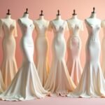timeless satin mermaid gowns