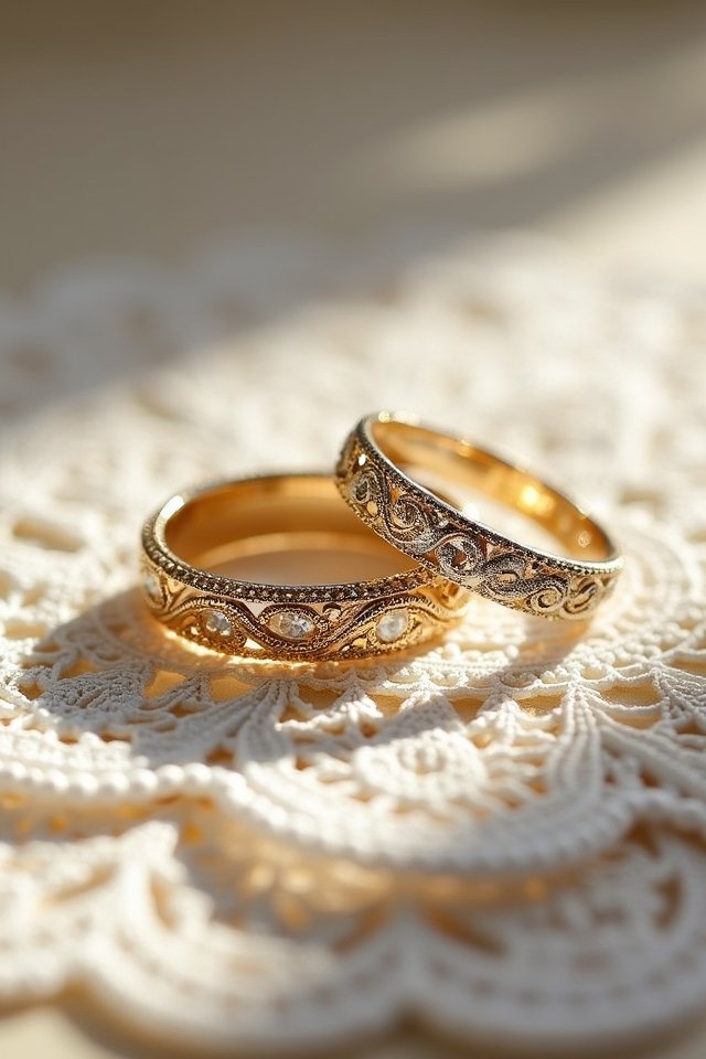 timeless vintage filigree elegance