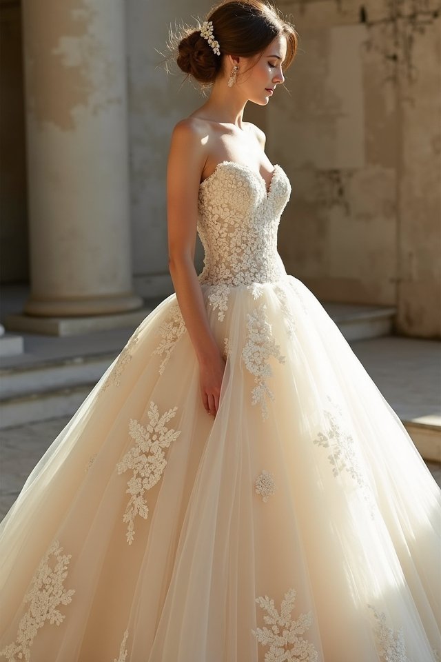 timeless vintage lace beauty