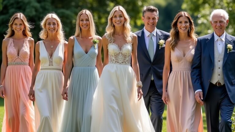 timeless wedding guest attire