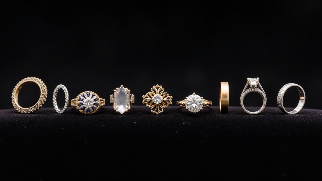 unique and unconventional wedding rings