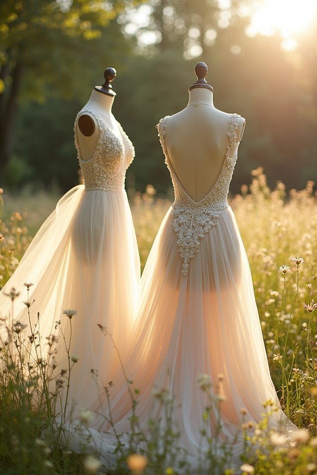 unique backless wedding gowns