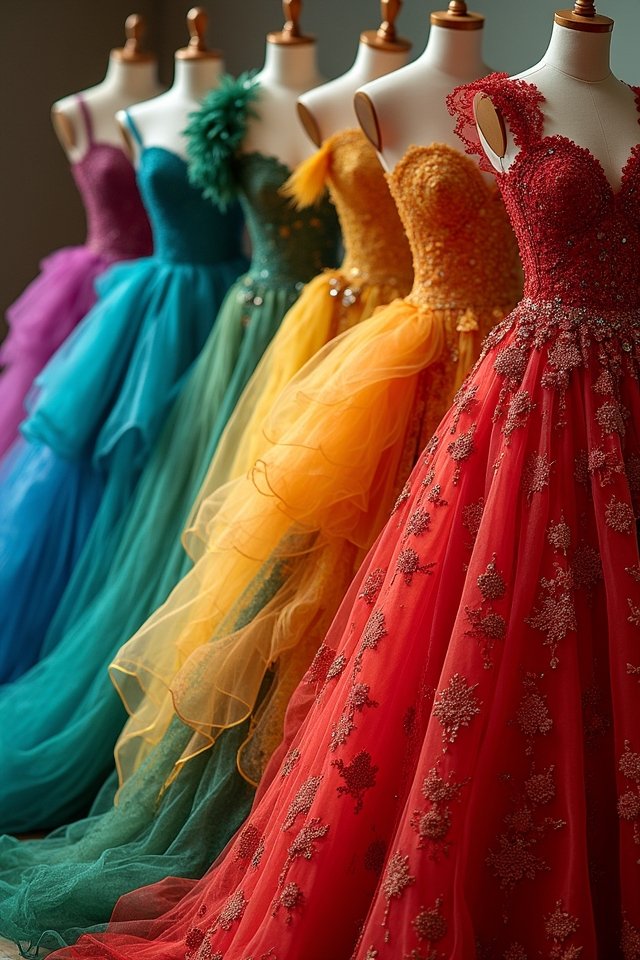 vibrant bold wedding fabrics