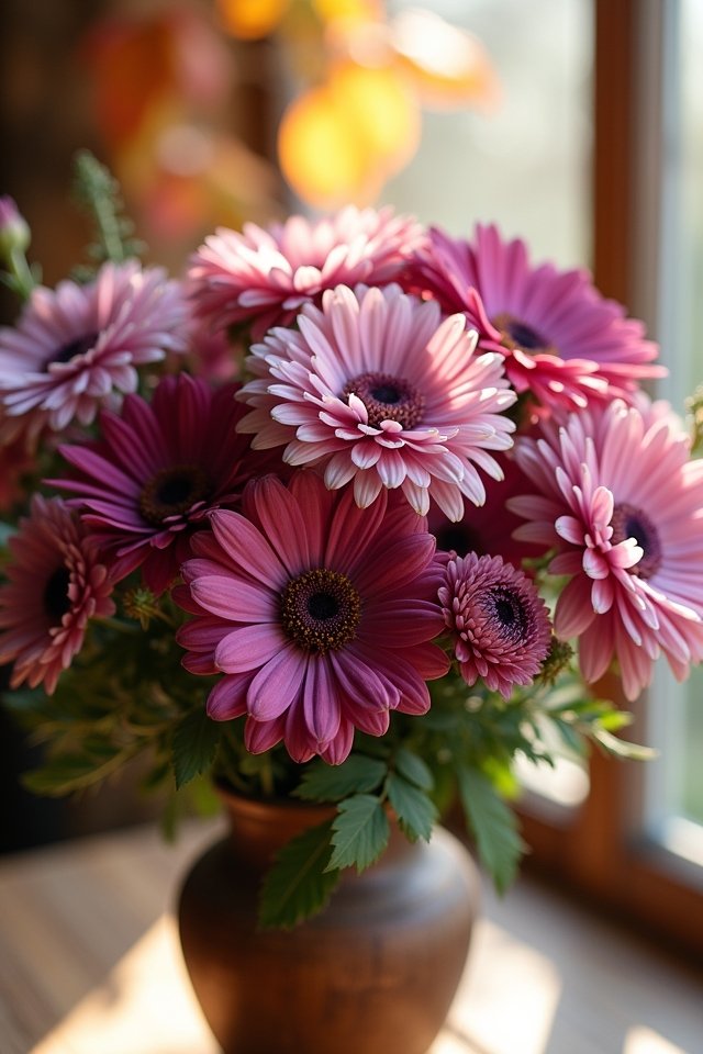 vibrant low maintenance wedding blooms