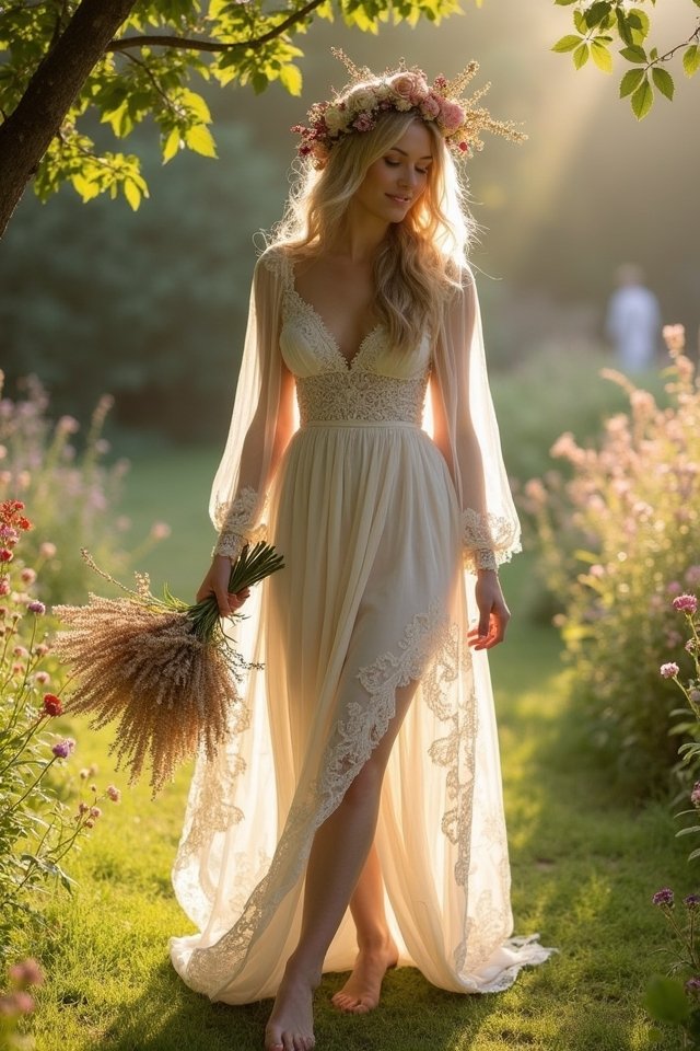 vintage charm bohemian elegance