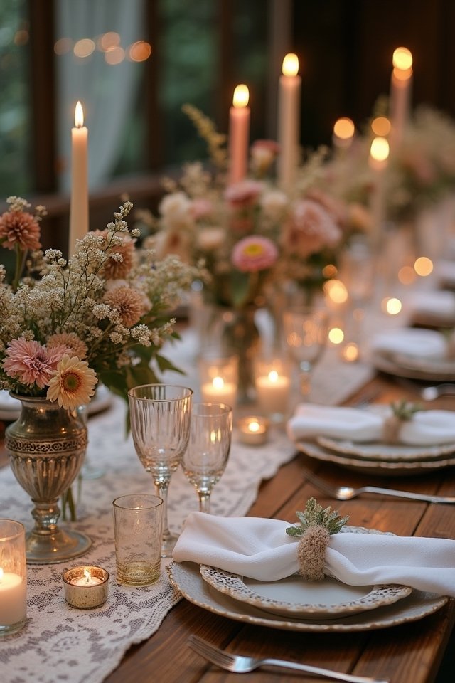 vintage glassware for elegance