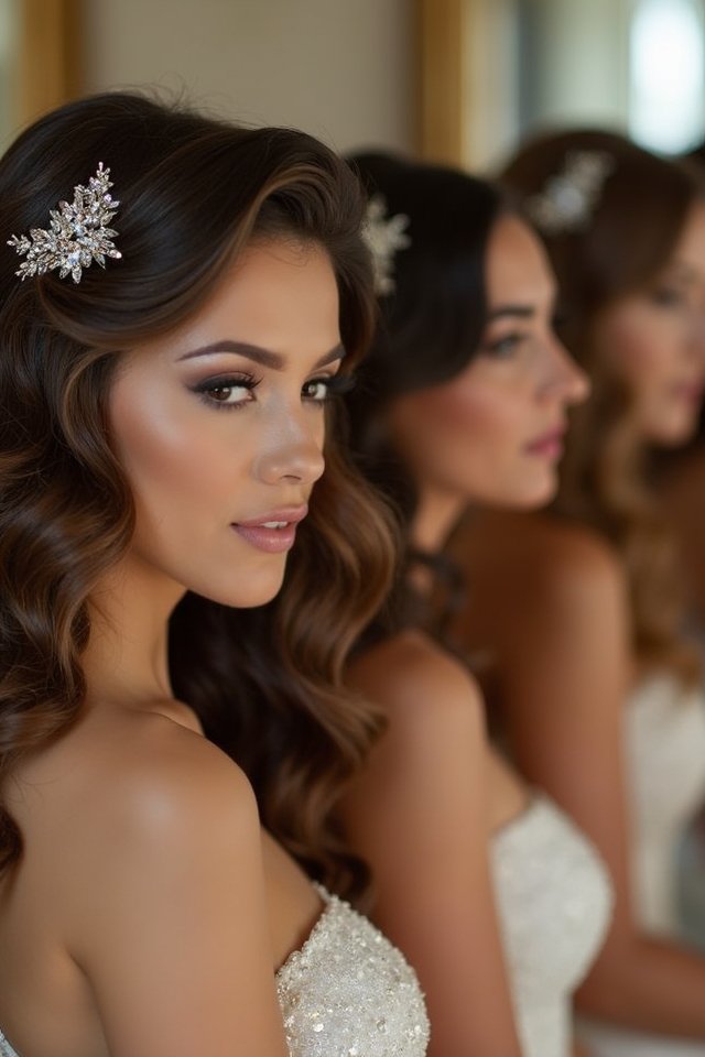 vintage hollywood glamour waves