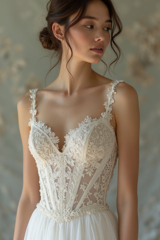 vintage lace corset elegance