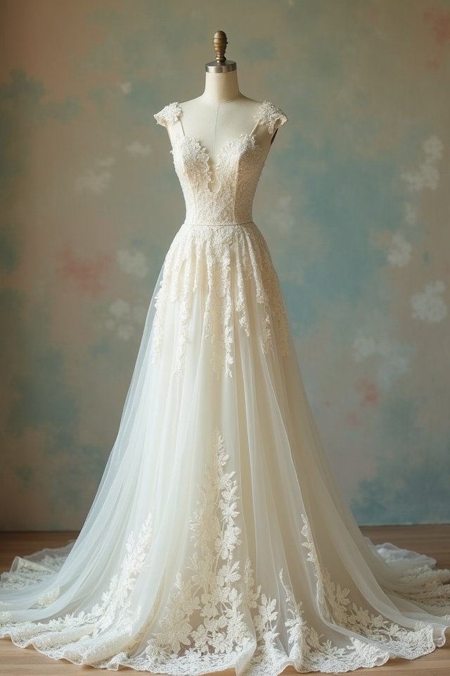 vintage lace wedding elegance