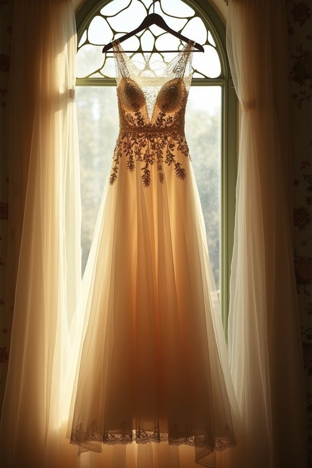 whimsical elegance with embroidery