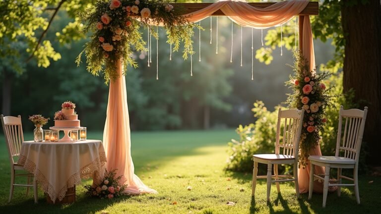 whimsical garden wedding aesthetics
