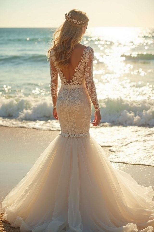 whimsical tulle mermaid dress