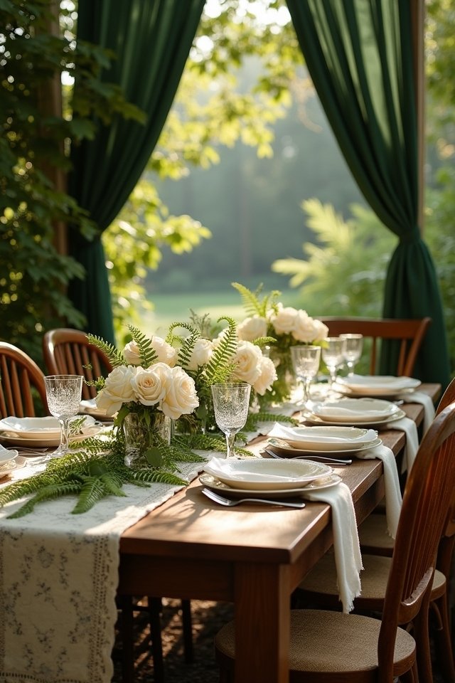 woodland romance with elegance